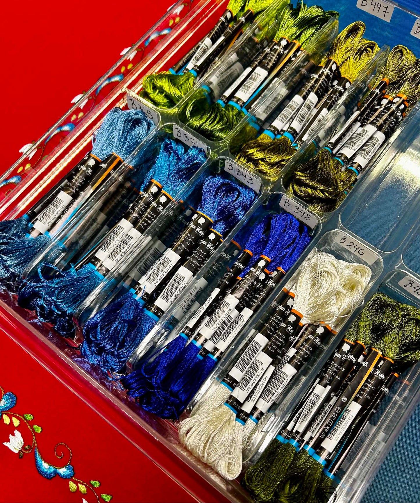 MH broderígarn