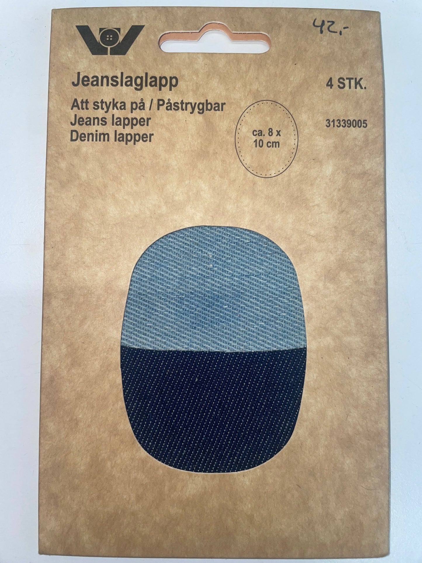 Jeansbót - blandaðir litir