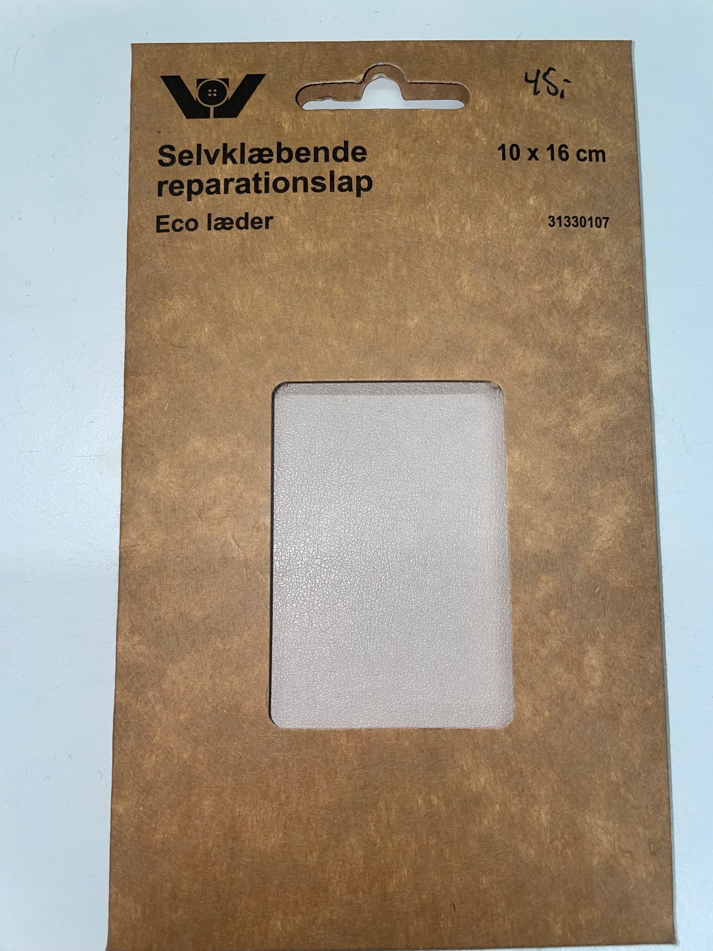 Eco leðurbót - ráhvít