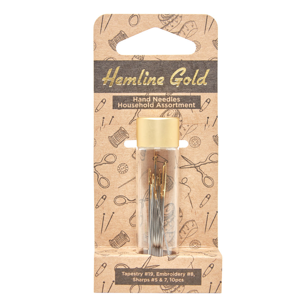Hemline Gold Hondnálir