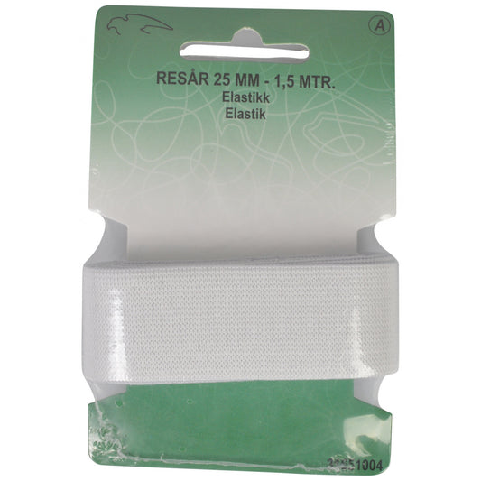 Elastikk 25 MM -1,5 MTR