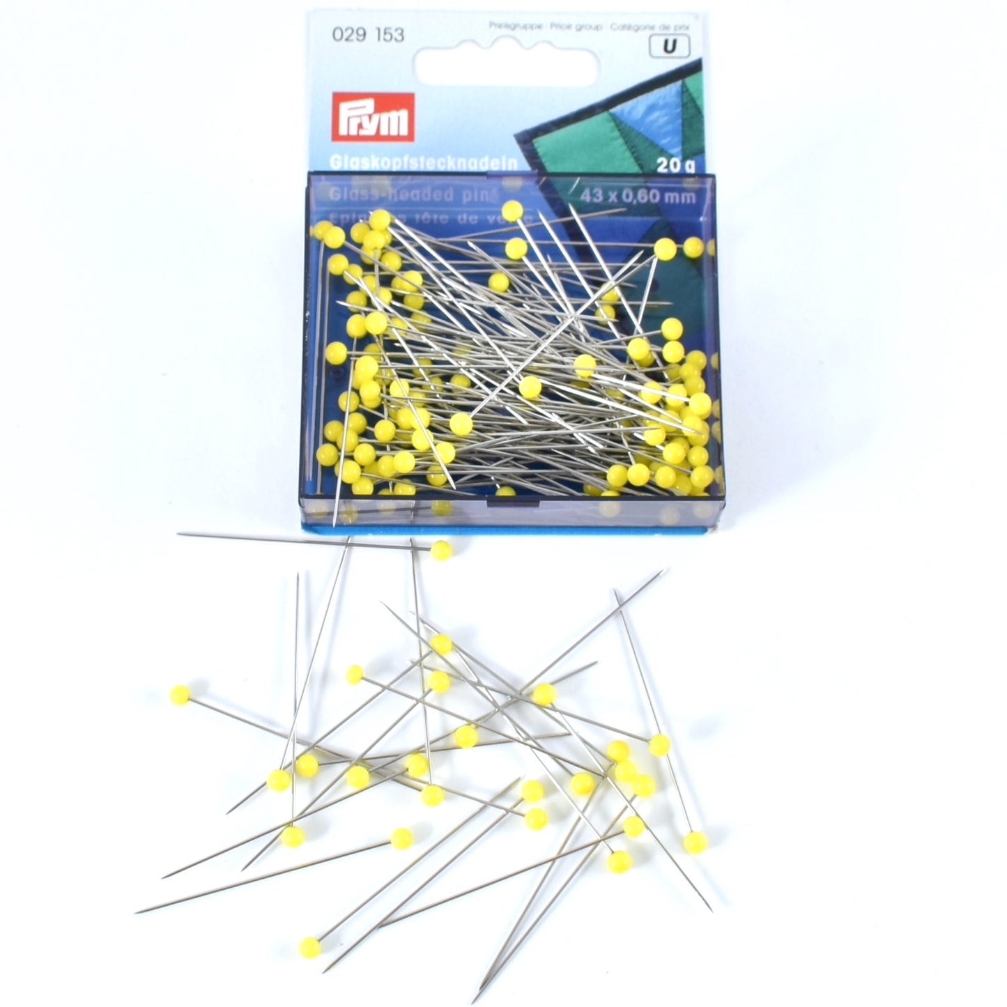 Prym knappanálir við glashøvd 20 gr