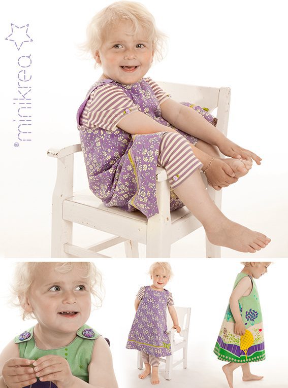 Minikrea kjóli 50004