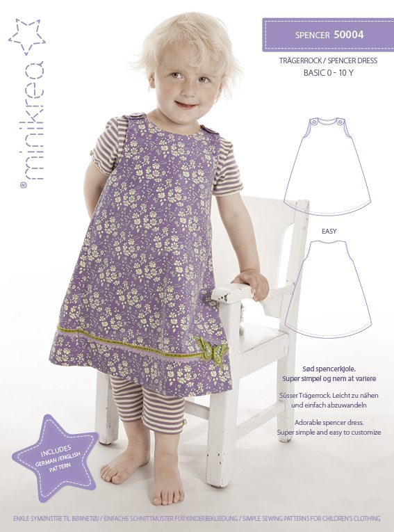 Minikrea kjóli 50004