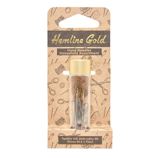 Hemline Gold Hondnálir