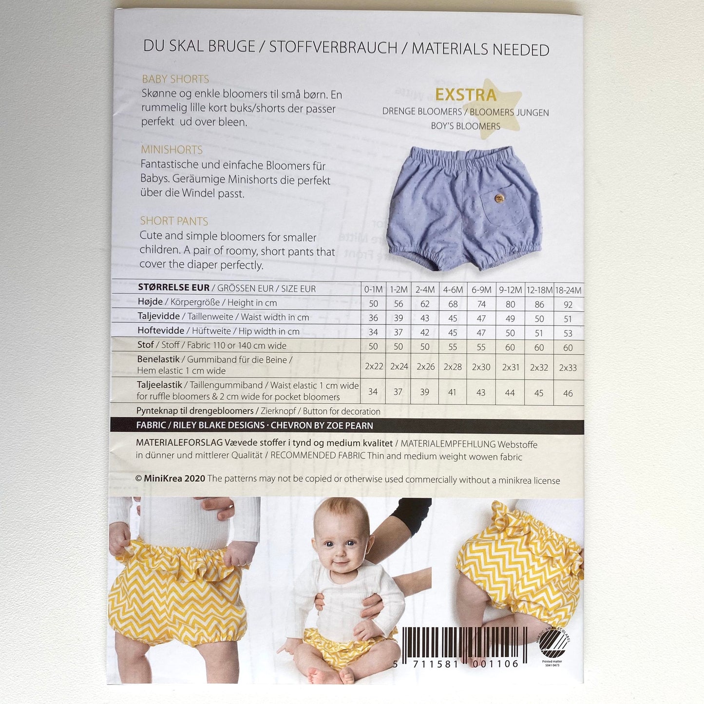 Minikrea bloomers 110