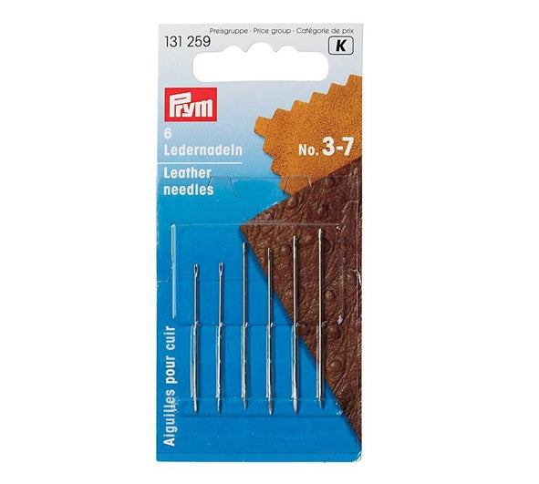 Prym leðurnálir Nr. 3-7
