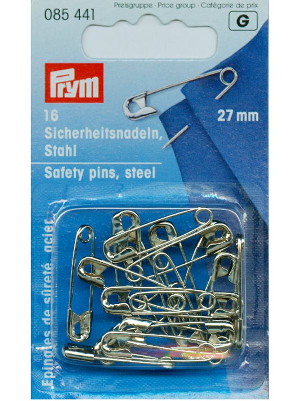 Prym trygdarnálir 27 mm
